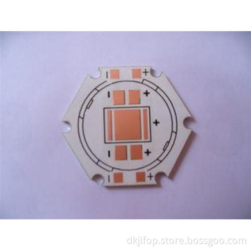 Gold Plated Metal Core PCB , White Solder Mask PCB Circuit